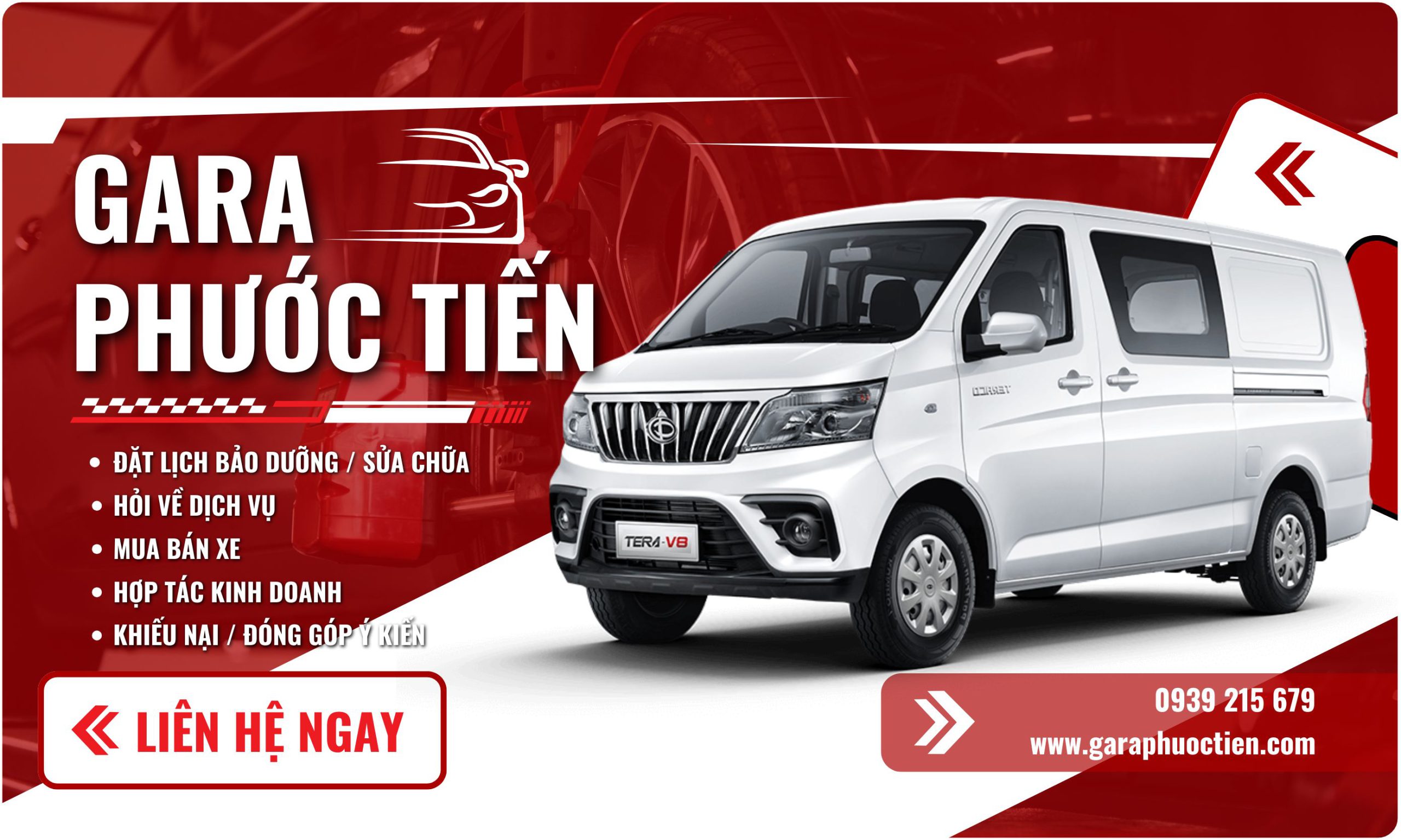 chuyên sửa xe tải van miền nam
