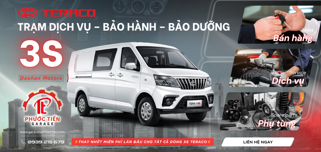 bảo dưỡng xe tải van