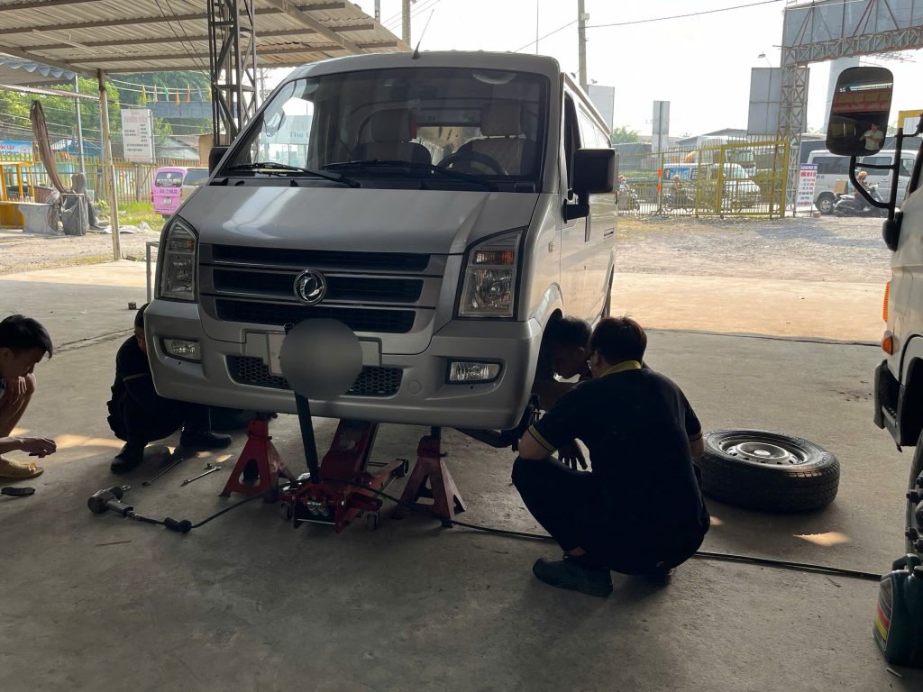 Dịch vụ sửa chữa xe van TMT nhanh – đúng bệnh – tiết kiệm thời gian